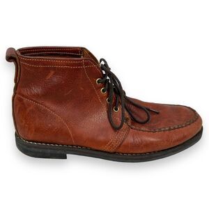Gokey Sauvage Hiker Hiking Chukka Boots Men’s US 10 D Leather Hunting Brown